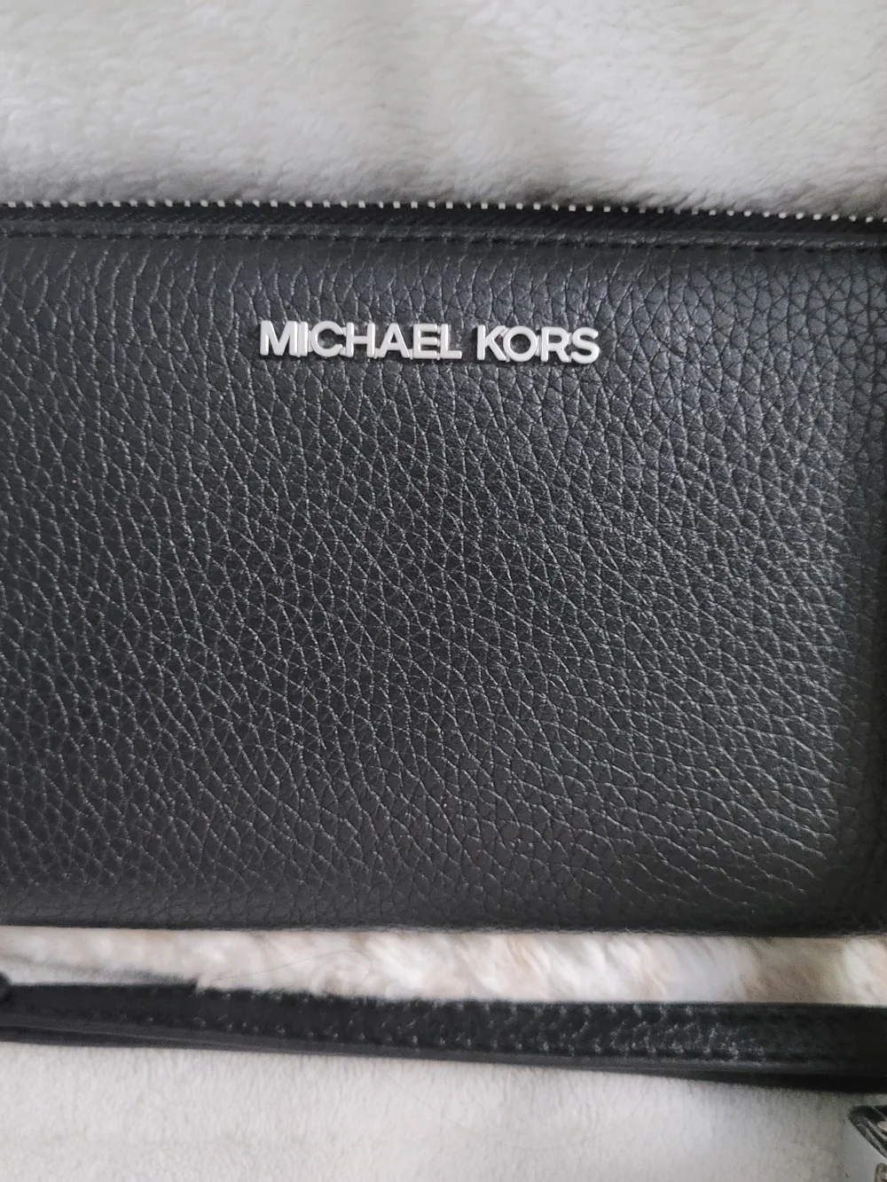 Michael Kors Jet Set Travel LG Continental Wallet Black Leather